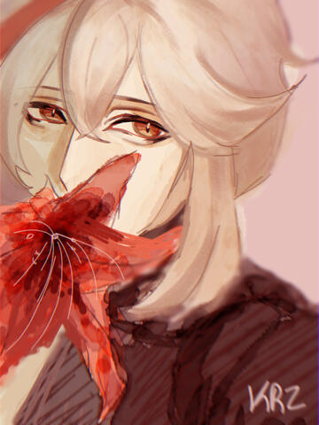 Sketch with slight rendering and colors