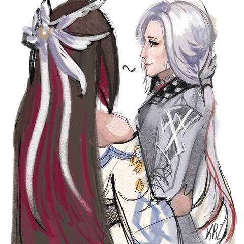 Sketch with messy rendering