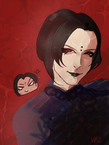 Semirealism but slightly "anime-ish" rendered